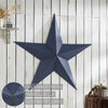 Metal Star Distressed Navy 48x48