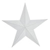 Metal Star Speckled Distressed White 48x48