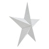 Metal Star Speckled Distressed White 48x48