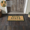 Neck Of Woods Coir Welcome Rug Rect 17x36 **BACKORDERED UNTIL MARCH 2025**