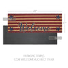 Patriotic Stripes Coir Welcome Rug Rect 17x48 **BACKORDERED UNTIL MARCH 2025**