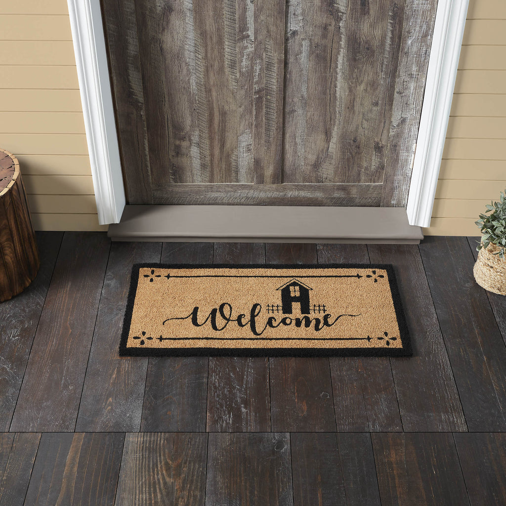 Saltbox Coir Welcome Rug Rect 17x36 – Beth's Country Primitive Home Decor