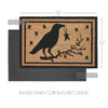 Raven Stars Coir Rug Rect 20x30 **BACKORDERED UNTIL MARCH 2025**