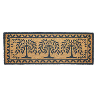 Willow Trees Coir Rug Rect 17x48 **BACKORDERED UNTIL MARCH 2025**