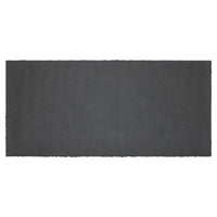 Welcome To Our Home Black Tan Coir Rug Rect 17x36 **BACKORDERED UNTIL MARCH 2025**