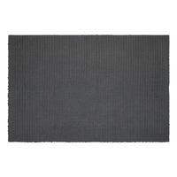 Welcome To Our Home Black Tan Coir Rug Rect 20x30 **BACKORDERED UNTIL MARCH 2025**