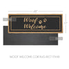 Woof Welcome Coir Rug Rect 17x48 **BACKORDERED UNTIL MARCH 2025**