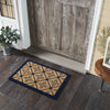 Charleston Mosaic Blue Coir Rug Rect 20x30 **BACKORDERED UNTIL MARCH 2025**