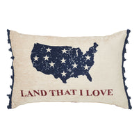 Land That I Love Pillow 14x22 **BACKORDERED UNTIL MARCH 2025**