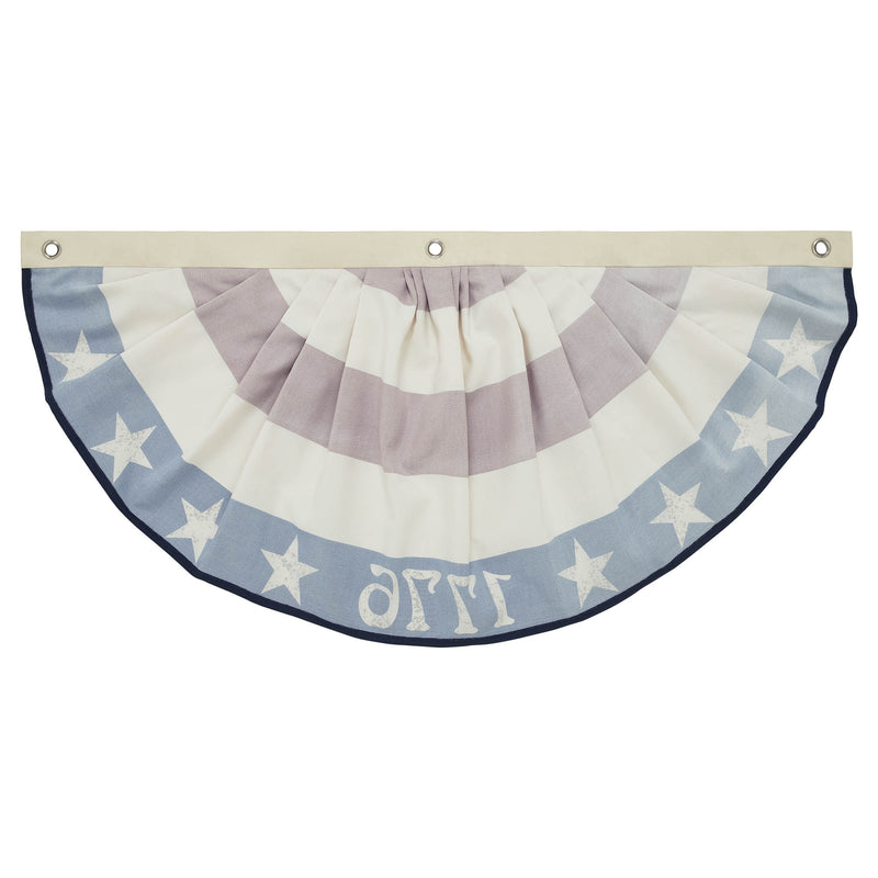 My Country 1776 USA Bunting Flag 18x36 **BACKORDERED UNTIL MARCH 2025**