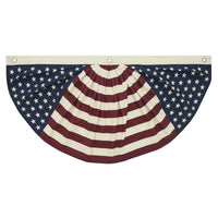 My Country Stars & Stripes Bunting Flag 18x36 **BACKORDERED UNTIL MARCH 2025**