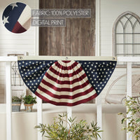 My Country Stars & Stripes Bunting Flag 18x36 **BACKORDERED UNTIL MARCH 2025**