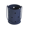 Votive Candle Holder w/ Stars Cutout Navy 3.75x3 **BACKORDERED UNTIL MARCH 2025**