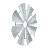 Galvanized Metal Windmill Blades Wall Hanging 16.75x16.75 **BACKORDERED UNTIL MARCH 2025**