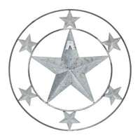 Metal Stars Round Wall Hanging 12.5x12.5 **BACKORDERED UNTIL MARCH 2025**