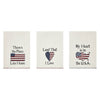 The Land That I Love Tea Towel Set of 3 16x28 **BACKORDERED UNTIL MARCH 2025**