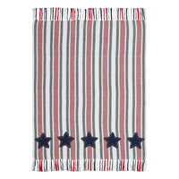 Hatteras Stars Woven Throw 50x60 **BACKORDERED UNTIL MARCH 2025**