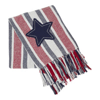 Hatteras Stars Woven Throw 50x60 **BACKORDERED UNTIL MARCH 2025**