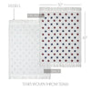 Celebration Stars Woven Throw 50x60 **BACKORDERED UNTIL MARCH 2025**