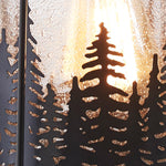TREE TOPS PENDANT LAMP 10"H X 7"DIA