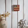 Faith Family Freedom on Flag MDF Block Sign 5x5x1 **BACKORDERED UNTIL MARCH 2025**