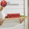 Land That I Love w/ White Stars MDF Block Sign 3x10x1 **BACKORDERED UNTIL MARCH 2025**