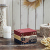 Let Freedom Ring MDF Block Sign w/ American Map Ornament On Twine 4x6x5 **BACKORDERED UNTIL MARCH 2025**