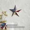 Painted Metal American Flag Theme Star 12x12 **BACKORDERED UNTIL MARCH 2025**