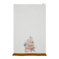Pumpkin Floral Tea Towel 19x28