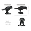 Black Metal Crow 3.5x6.25x3