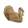 Wooden Turkey w/ Burnished Metal 6x8.5x6.5 **BACKORDERED UNTIL JUNE 2025**
