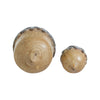 Wooden Acorn Set of 2 - 2.75 and 4.5 inch **BACKORDERED UNTIL JUNE 2025**