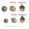 Wooden Acorn Set of 2 - 2.75 and 4.5 inch **BACKORDERED UNTIL JUNE 2025**