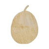 Carved Wooden Pumpkin Natural 10x7.25x1.5