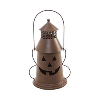 Halloween Lantern Tealight Holder Bronze 12x8x6