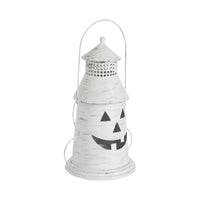 Halloween Lantern Tealight Holder Antique White 12x8x6