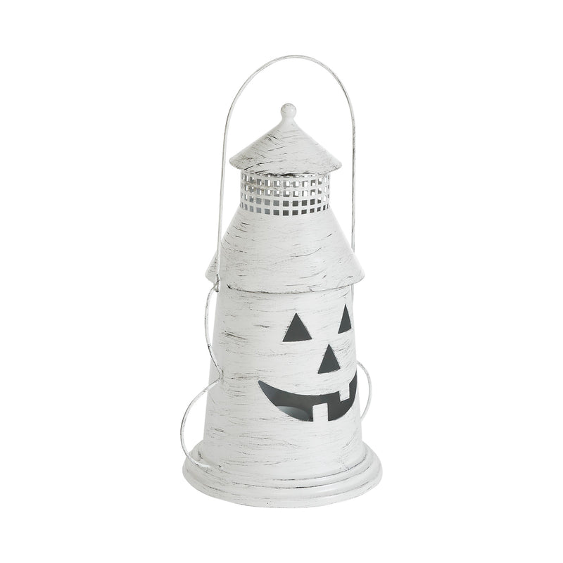 Halloween Lantern Tealight Holder Antique White 12x8x6
