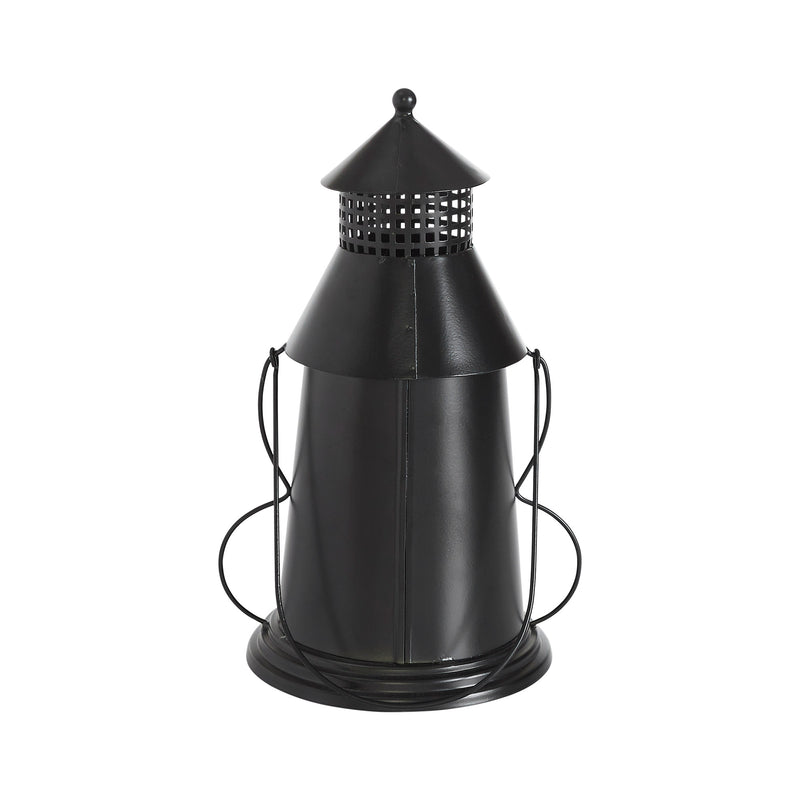 Halloween Lantern Tealight Holder Black 12x8x6