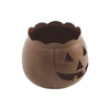 Jack-O-Lantern Candle Holder Bronze 4.25x5.25x5.25 **BACKORDERED UNTIL AUGUST 2025**