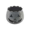Jack-O-Lantern Candle Holder Antique Grey 6.25x7.5x7.5 **BACKORDERED UNTIL AUGUST 2025**