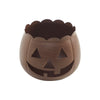 Jack-O-Lantern Candle Holder Bronze 6.25x7.5x7.5 **BACKORDERED UNTIL AUGUST 2025**