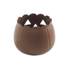 Jack-O-Lantern Candle Holder Bronze 6.25x7.5x7.5 **BACKORDERED UNTIL AUGUST 2025**