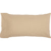 Burlap Vintage King Pillow Case Set 21x40 Bundle (2-Pillow Case Sets)