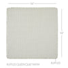 Finders Keepers Ruffled Queen Quilt 94Wx94L 5pc Bundle (Quilt, Euro Shams, Shams)