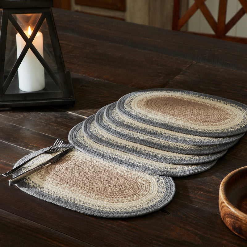 Finders Keepers Oval Placemat Set of 6 10x15