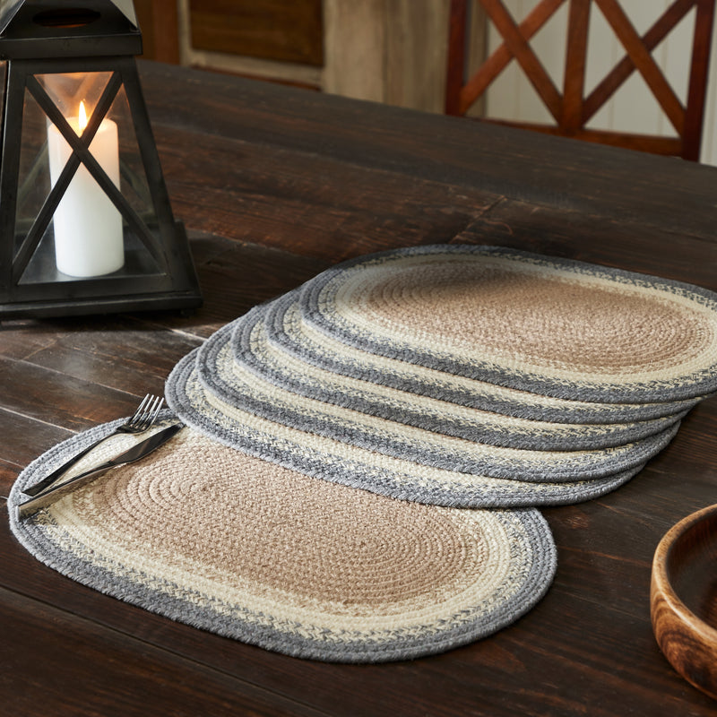 Finders Keepers Oval Placemat Set of 6 13x19