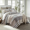 Smoky Cobblestone Quilted Collection