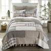 Smoky Cobblestone Quilted Collection