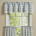 FRENCH FARMHOUSE LINED LAYERED VALANCE 72X16