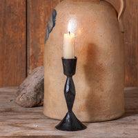 5.5-Inch Plymouth Cast Iron Taper Candle Holders - Set of 4